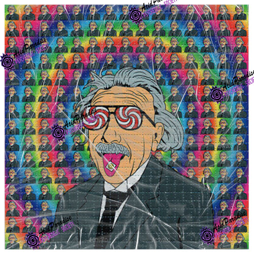 Albert Einstein lsd sheet